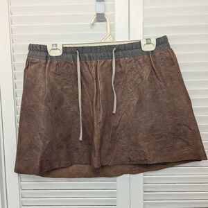 Rick Owens Crust F/W 09 lamb leather mini